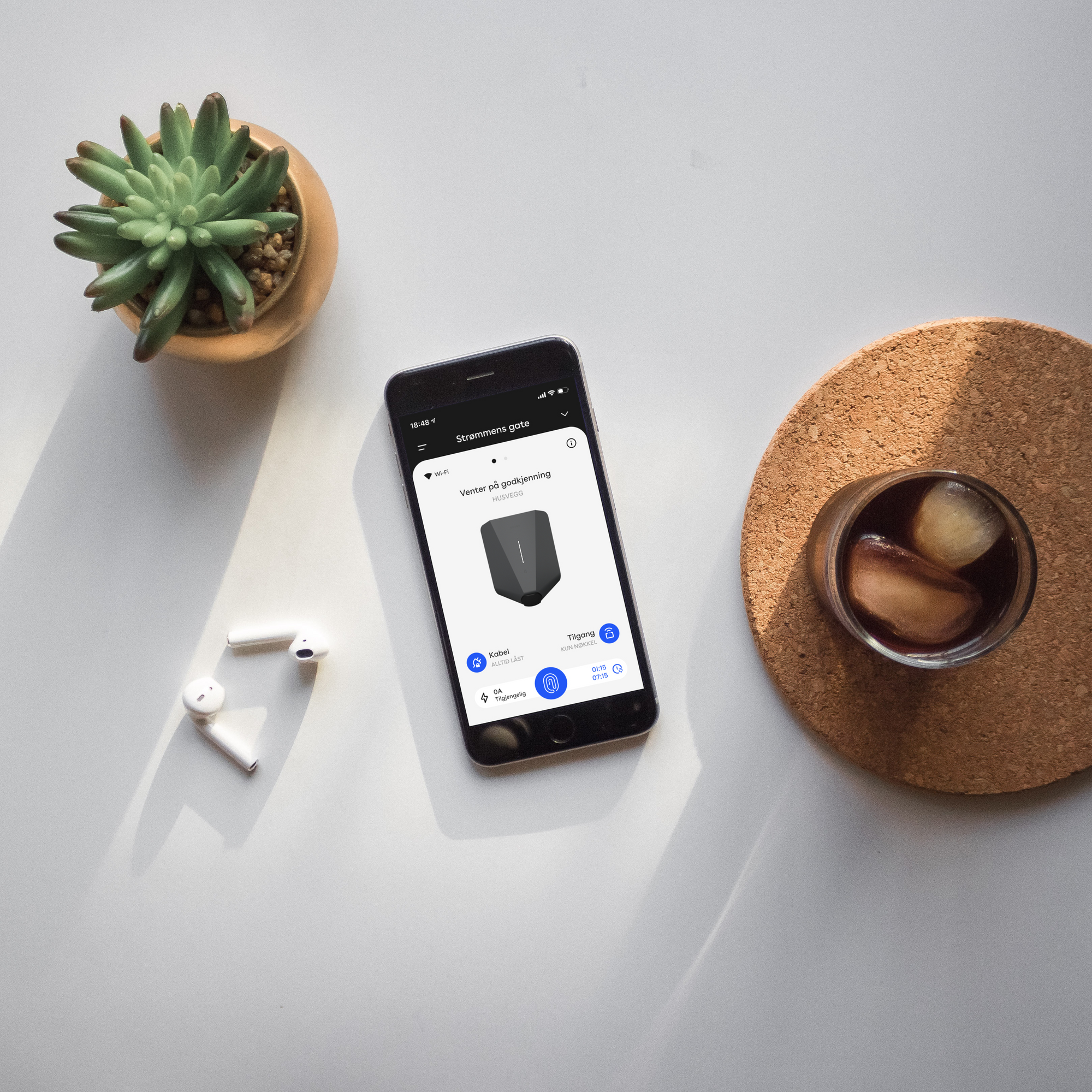 Styr din LIBLE ladeboks via app